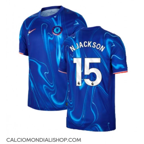 Maglie da calcio Chelsea Nicolas Jackson #15 Prima Maglia 2024-25 Manica Corta